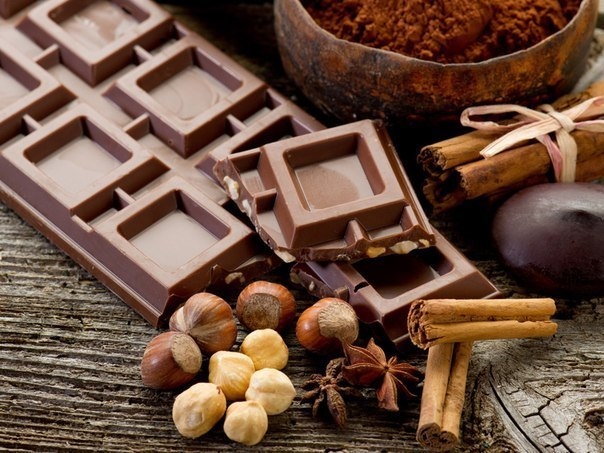 Полезные факты о шоколаде.