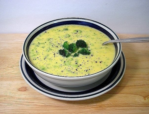 Низкокалорийный Сырный суп