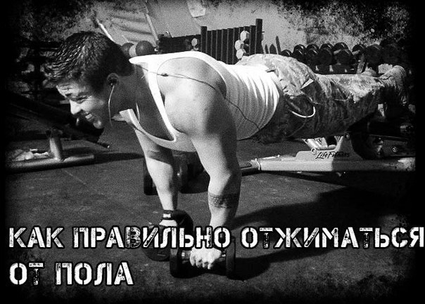 Как правильно отжиматься от пола Как правильно отжиматься от пола