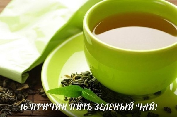 16 причин пить зеленый чай