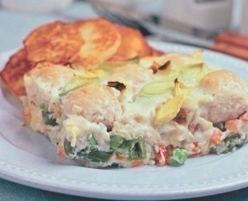 Запеканка с куриными фрикадельками. Запеканка с куриными фрикадельками.