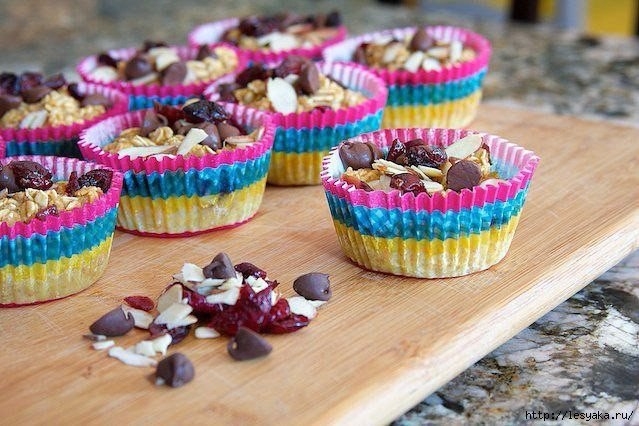 Овсяные чашечки - супер десерт! Овсяные чашечки - супер десерт!