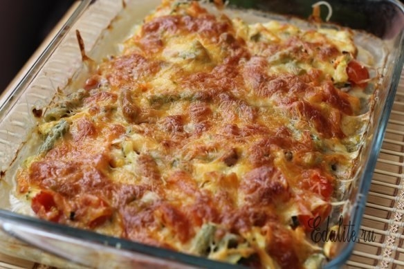 Куриный стейк с овощами Куриный стейк с овощами