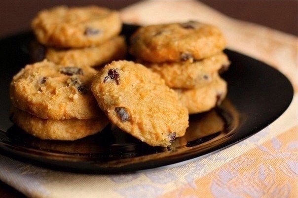 Творожное печенье с бананом и яблоком! Творожное печенье с бананом и яблоком!