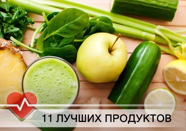 Лучшие продукты для очищения организма