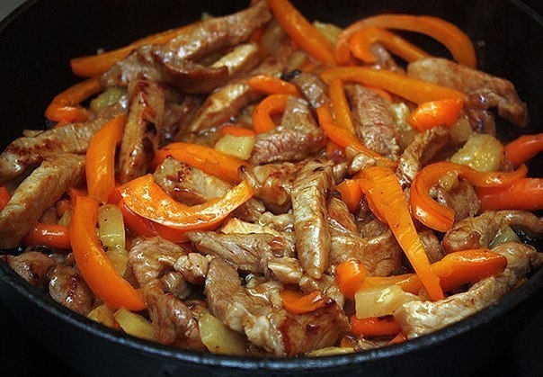 Мясо по-тайски Мясо по-тайски