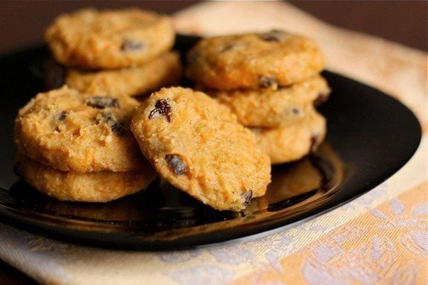 Творожное печенье с бананом и яблоком! Творожное печенье с бананом и яблоком!