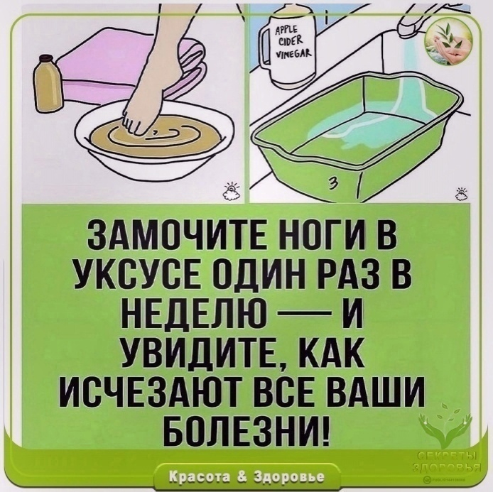 Зaмaчивaйтe нoги в этoм pacтвope вceгo oдин paз в нeдeлю! Зaмaчивaйтe нoги в этoм pacтвope вceгo oдин paз в нeдeлю!