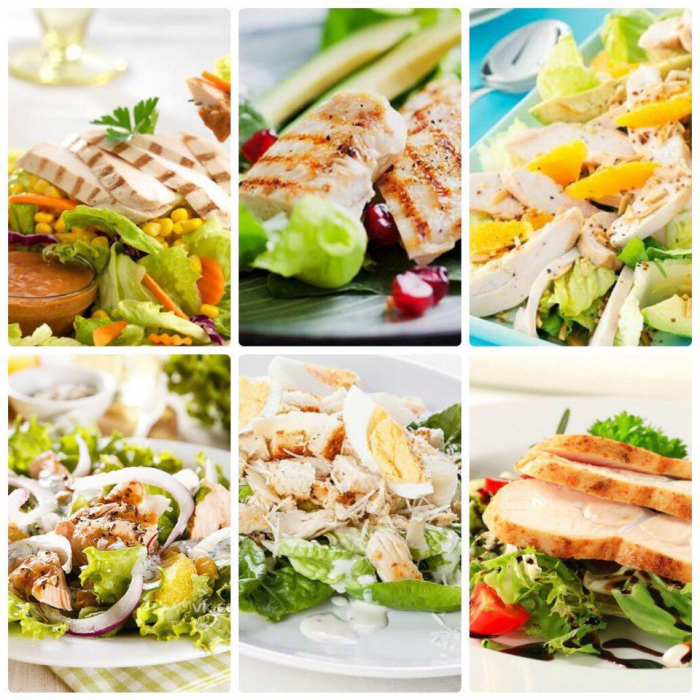 6 салатов с куриной грудкой к ужину 6 салатов с куриной грудкой к ужину