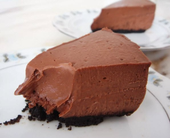 Шоколадный чизкейк для тех,кто на диете