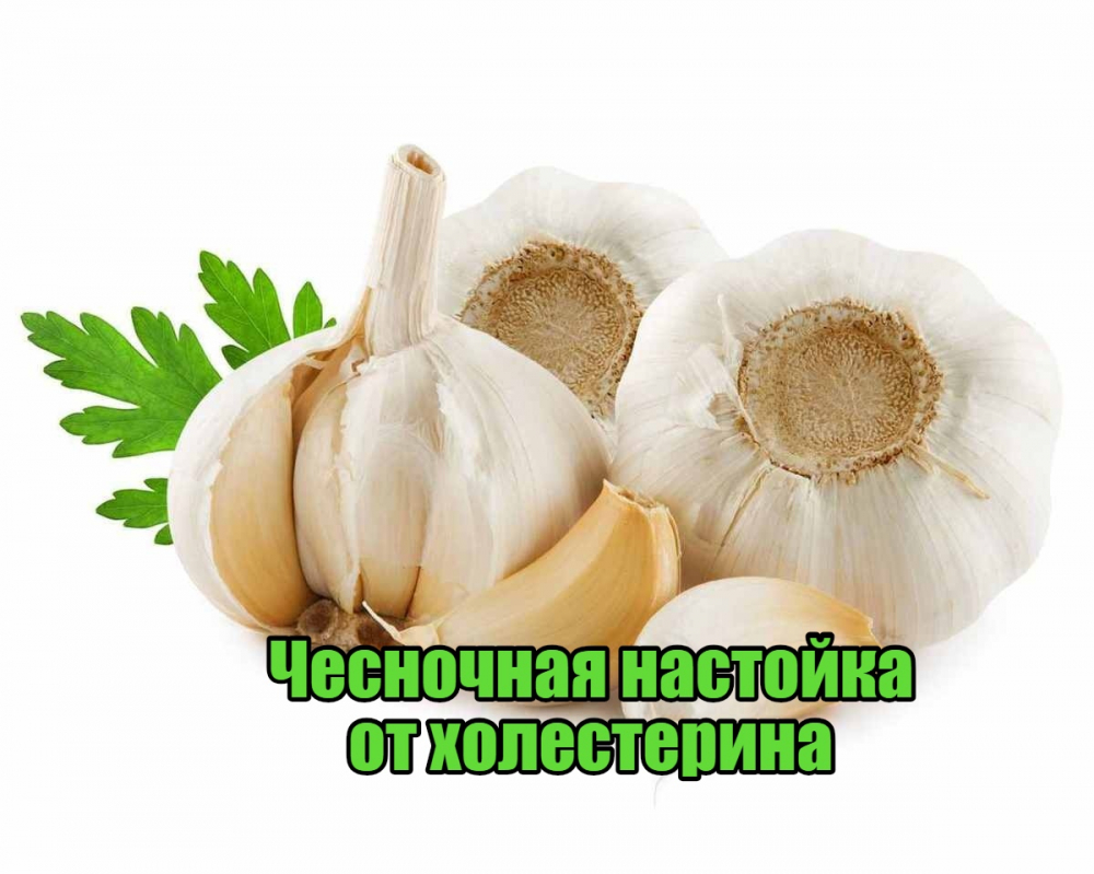 Чесночная настойка от холестерина